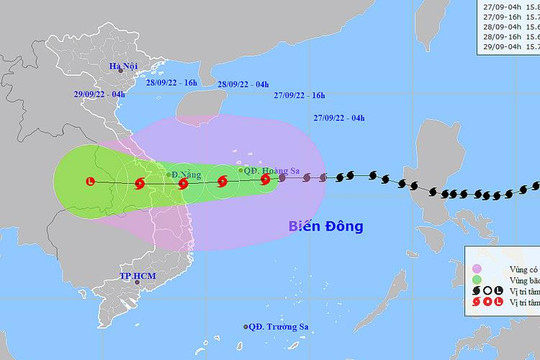 Siêu bão Noru gây gió giật cấp 17, biển động dữ dội