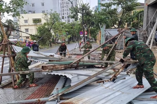 Những thiệt hại ban đầu do bão số 4 gây ra