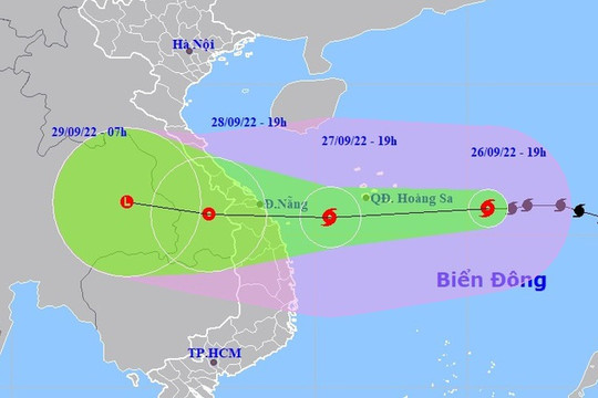 Bão Noru đổ bộ trực tiếp Thừa Thiên Huế - Quảng Ngãi