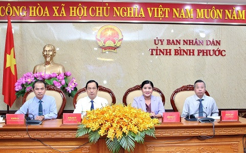 Bình Phước đẩy mạnh xúc tiến đầu tư với doanh nghiệp Đài Loan