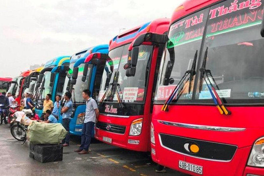 Giảm đến 50% một số khoản phí kinh doanh vận tải