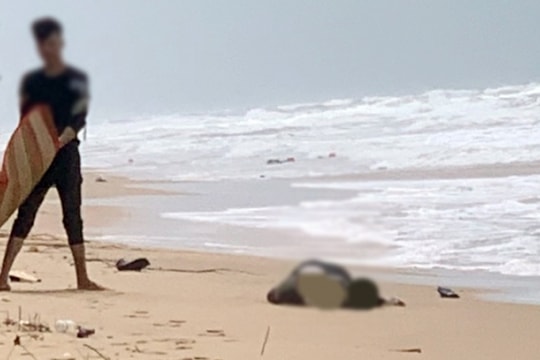 Nhiều thi thể trôi dạt vào bờ biển Phú Quốc, có hai người Trung Quốc