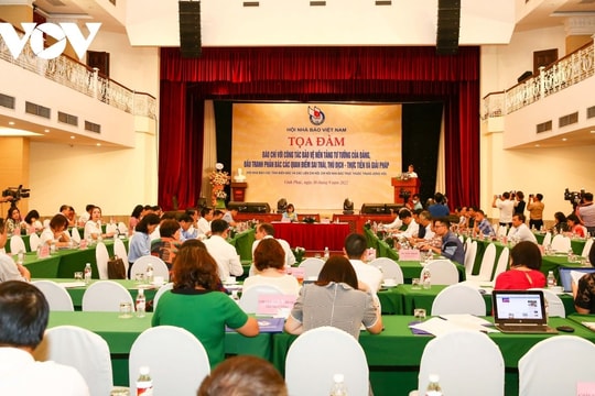 Báo chí đã tích cực, chủ động tuyên truyền bảo vệ nền tảng tư tưởng của Đảng