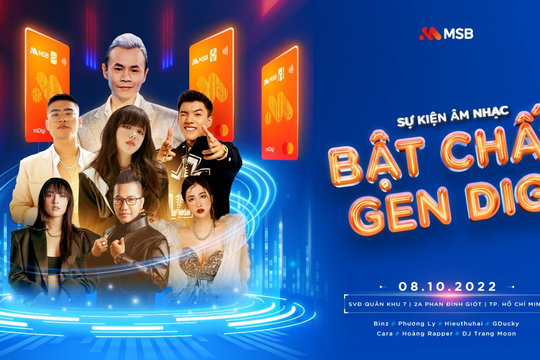 Sao Việt hội ngộ tại đại nhạc hội 'Bật chất Gen Digi' do MSB tổ chức