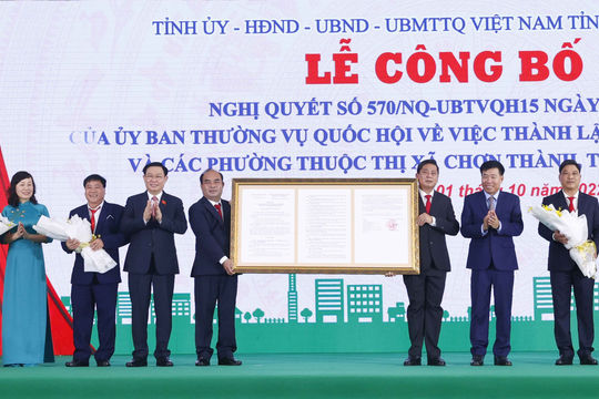 Xây dựng Chơn Thành trở thành đô thị có kết cấu hạ tầng kỹ thuật, hạ tầng xã hội đồng bộ, văn minh, hiện đại