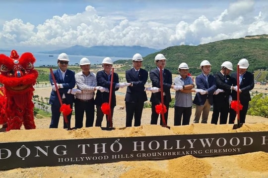 Tập đoàn Hưng Thịnh động thổ phân khu cao cấp nhất của “thành phố bán đảo” MerryLand Quy Nhơn
