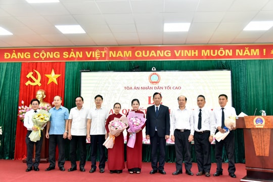 Bổ nhiệm Phó Chánh án TAND tỉnh Bắc Kạn
