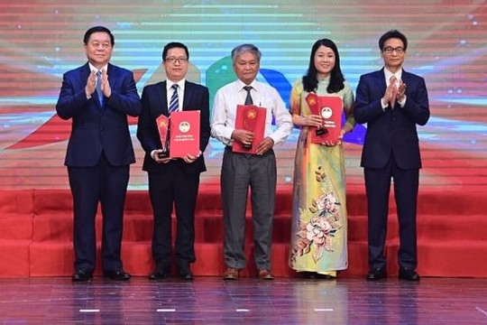 Bộ địa chí triều Nguyễn đoạt giải A Sách Quốc gia