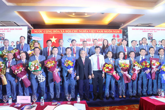 Ông Lê Trung Hoan tái đắc cử Chủ tịch Hội Doanh nghiệp quận Tân Bình