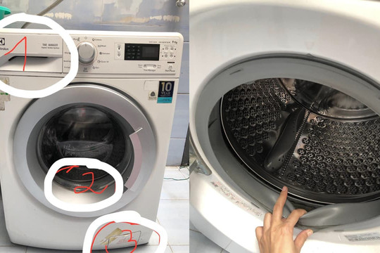 Mẹo vệ sinh máy giặt lồng ngang tại nhà mà không cần đến thợ