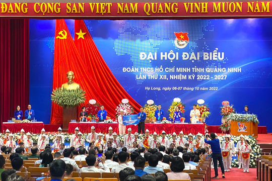 Đại hội Đoàn TNCS Hồ Chí Minh tỉnh Quảng Ninh lần thứ XII nhiệm kỳ 2022-2027