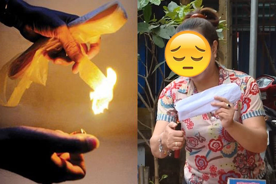 Về ra mắt, cô gái bị mẹ bạn trai mang giấy ra 'đốt vía'