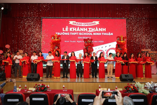 Khánh thành trường iSCHOOL Ninh Thuận giai đoạn II