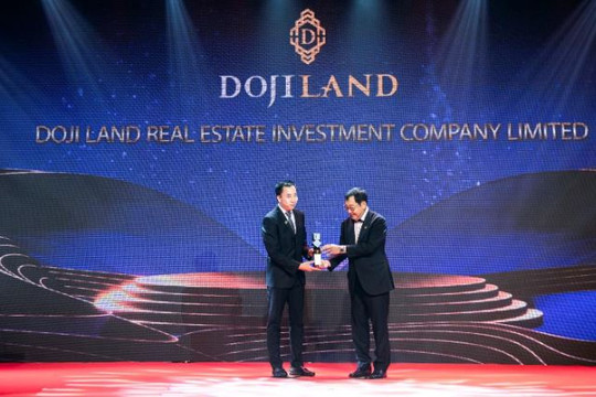 DOJI LAND được vinh danh doanh nghiệp xuất sắc châu Á 2022
