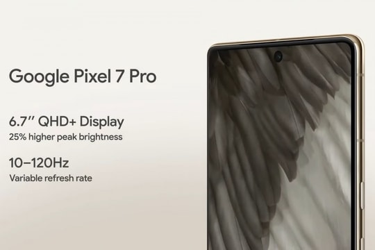 Google trình làng bộ đôi smartphone Pixel 7 và Pixel 7 Pro, giá từ 14.3 triệu đồng