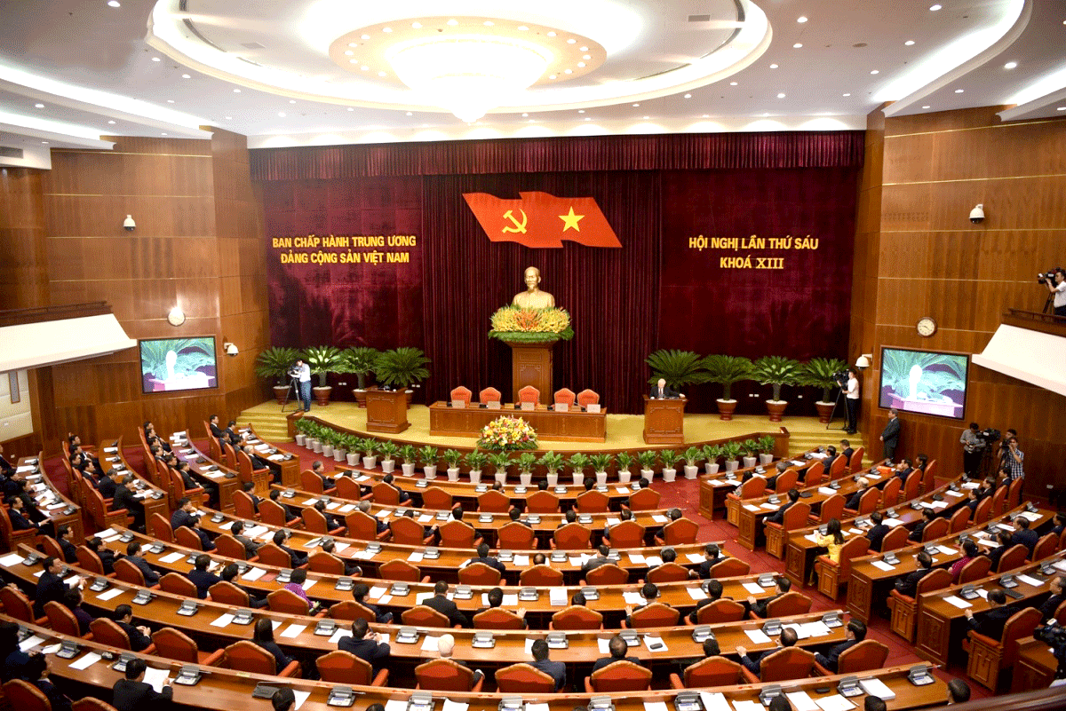 Bế mạc Hội nghị lần thứ 6, Ban Chấp hành Trung ương Đảng khóa XIII