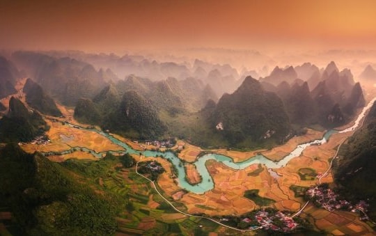 Ảnh mùa lúa chín Cao Bằng đoạt giải vàng quốc tế