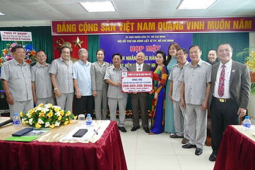 Tri ân doanh nhân, doanh nghiệp đồng hành cùng hoạt động đền ơn đáp nghĩa