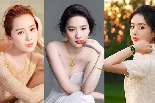 5 nữ diễn viên Hoa ngữ đẹp không cần phẫu thuật thẩm mỹ, Lưu Thi Thi chỉ xếp thứ 4, người đứng đầu gây tranh cãi