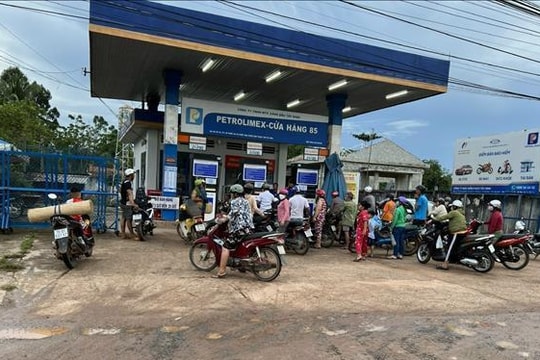 Tây Ninh: Kiên quyết xử lý cửa hàng xăng dầu găm hàng chờ tăng giá