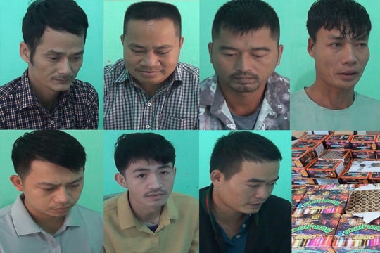 Triệt phá đường dây mua bán pháo hoa nổ 