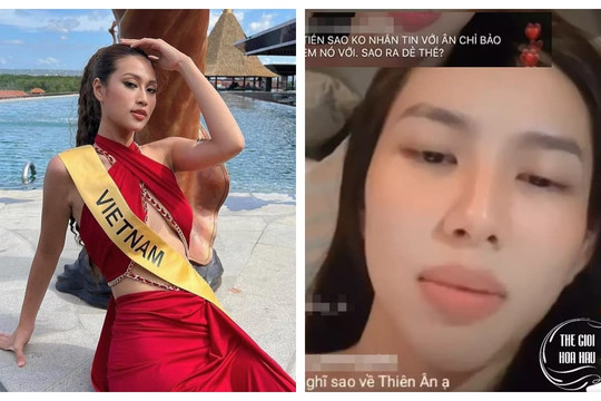 Bị chỉ trích không nhắn tin chỉ bảo Thiên Ân thi Miss Grand International 2022, Thùy Tiên đáp gọn và thẳng