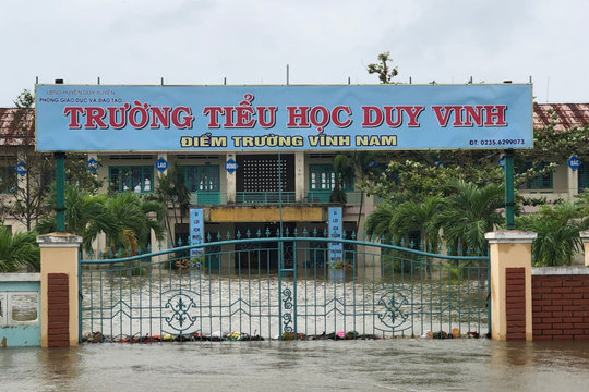 Quảng Nam cho học sinh nghỉ học ngày 15/10