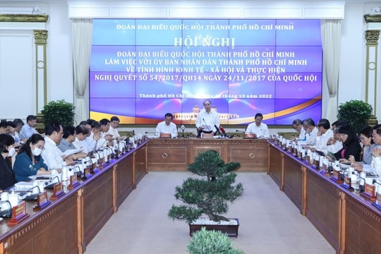 Chủ tịch nước: Vị trí vai trò đầu tàu tăng trưởng của TP Hồ Chí Minh đang suy giảm