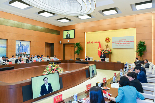 Đảng đoàn Quốc hội và Ban Cán sự đảng Chính phủ họp về chuẩn bị Kỳ họp thứ tư, Quốc hội khóa XV
