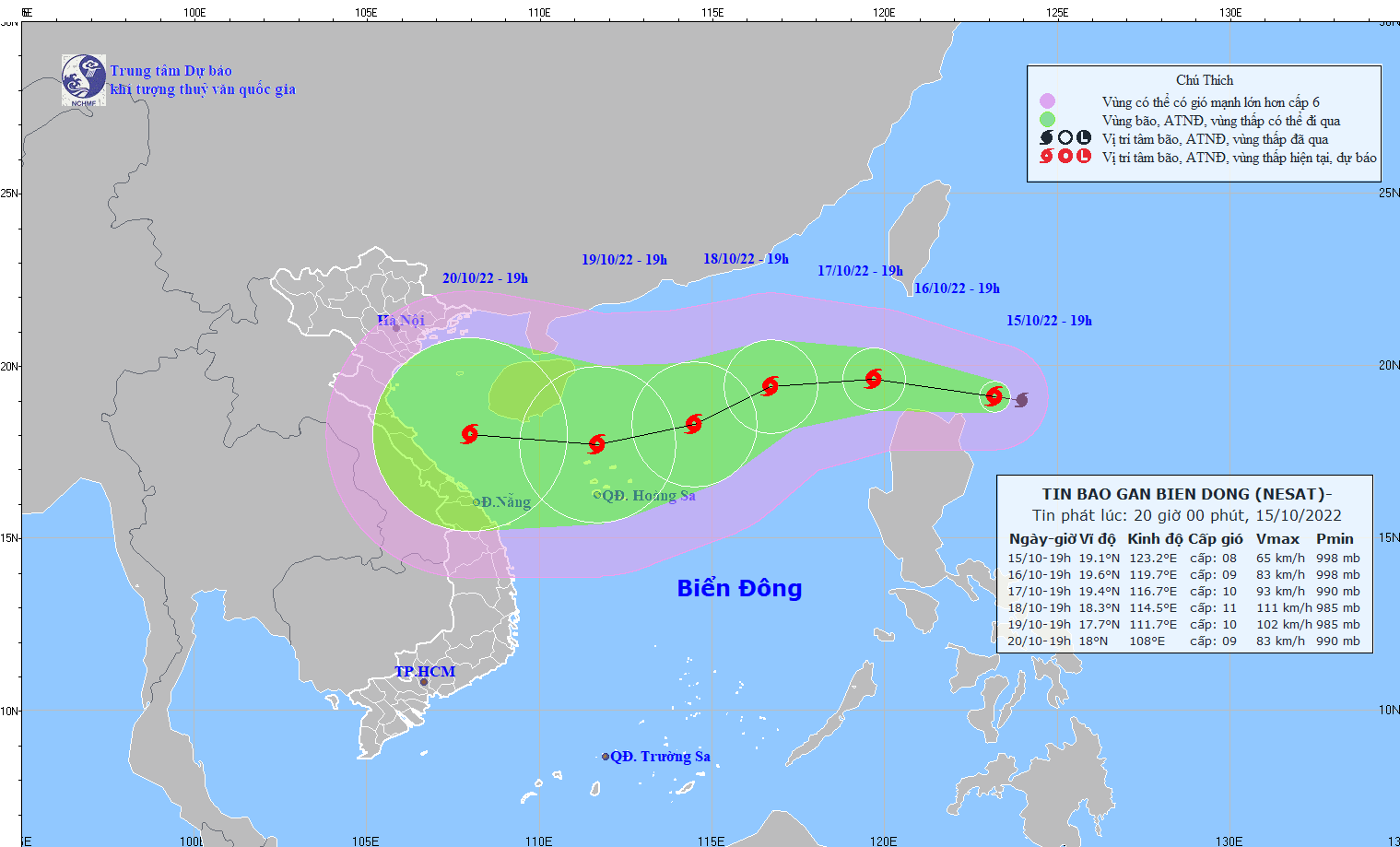 Các tỉnh, thành phố từ Quảng Ninh đến Bình Định chủ động ứng phó với bão số 5