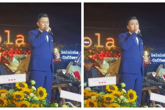 Hoài Lâm lần đầu tái xuất showbiz để đi hát nhận cát sê: Diện vest lịch lãm, giọng hát mãi đỉnh