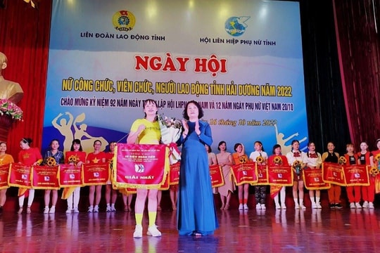 Chăm lo đời sống nữ công nhân, viên chức, người lao động tại Hải Dương