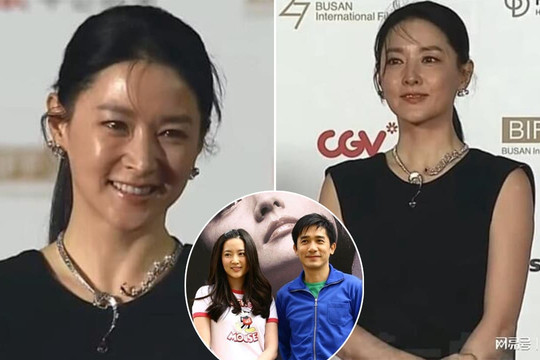 Lee Young Ae tuổi 51 khi không photoshop? So với hình chụp cùng Lương Triều Vỹ 18 năm trước càng thấy kinh ngạc
