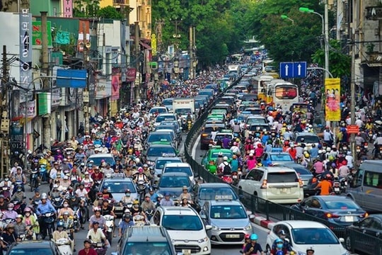 Năm 2024, Hà Nội dự kiến thí điểm thu phí phương tiện vào nội đô, mức thấp nhất 50.000 đồng/lượt