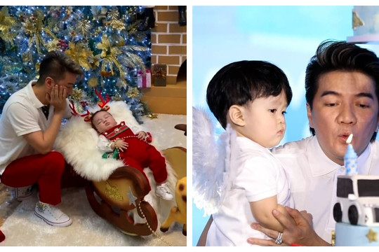Mê con như Đàm Vĩnh Hưng, mang theo cả đồ của quý tử để hít hà khi đi lưu diễn