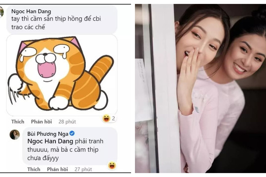 Á hậu Phương Nga lỡ miệng lộ chuyện Hoa hậu Ngọc Hân sắp kết hôn