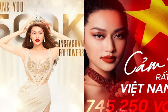 Thiên Ân tạm 'vượt mặt' đại diện Thái Lan dành suất Top 20, nhận thêm loạt thành tích trước thềm chung kết MGI 2022