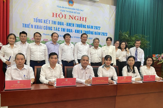Cụm Thi đua số XIII: Gắn công tác thi đua với nhiệm vụ chuyên môn
