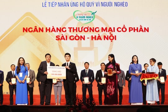 Ngân hàng SHB chung tay ủng hộ Quỹ “Vì người nghèo” 2022
