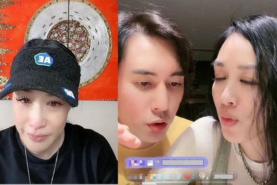 'Mỹ nhân gốc Việt' Chung Lệ Đề và chồng trẻ cãi nhau trên livestream, nghi vấn hôn nhân đang rạn nứt