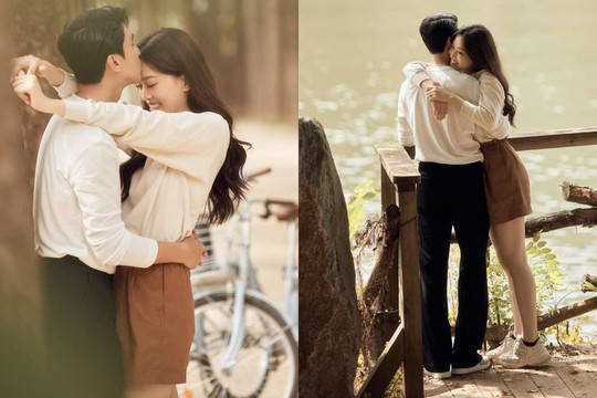 Trước giờ G, Phương Nga tung thêm loạt ảnh cưới cùng Bình An, tiết lộ đêm qua mất ngủ