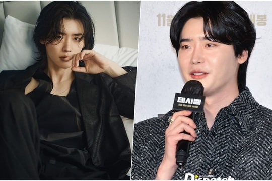 Lee Jong Suk mặt sưng phù khác lạ khi tham dự buổi họp báo ra mắt phim mới