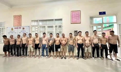 Đồng Nai: Triệt phá sòng bạc của băng nhóm giang hồ, bắt giữ 18 đối tượng