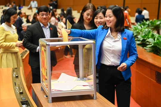 Quốc hội ra các Nghị quyết về công tác nhân sự