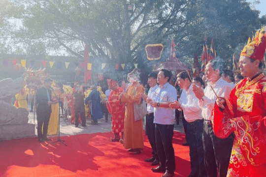 Tưởng niệm 734 năm ngày mất của Đức Nguyên Từ Quốc Mẫu Trần triều