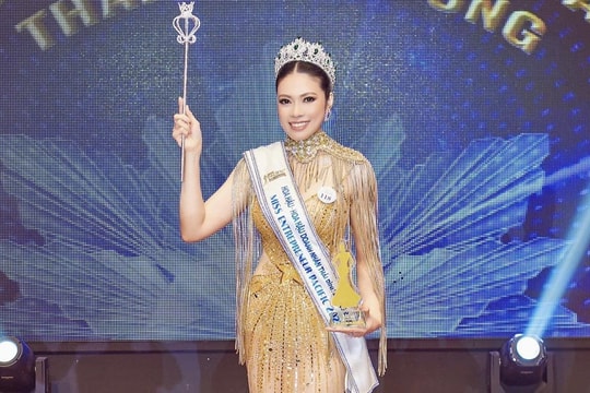 Nữ doanh nhân Nguyễn Thùy Dương đăng quang Hoa hậu cuộc thi Hoa hậu Doanh nhân Thái Bình Dương 2022