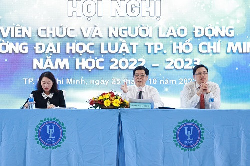Trường Đại học Luật TPHCM tiếp tục duy trì hiệu quả kết quả và chất lượng các hoạt động