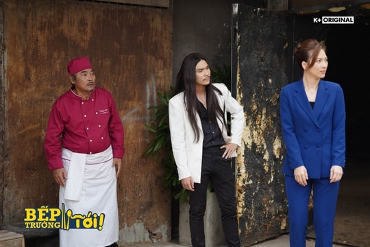 Phương Anh Đào và Nghệ sĩ Lê Quốc Nam ra sức lấy lòng nhân vật này trong phim Bếp Trưởng Tới!