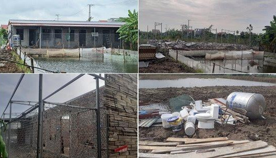 Xã Đặng Cương (An Dương, Hải Phòng): Đã tháo dỡ công trình xây dựng trái phép trên đất nông nghiệp