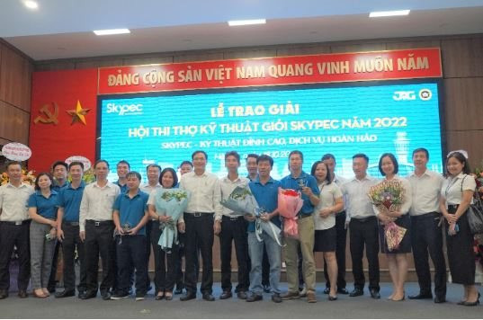 Chung kết và trao giải “Hội thi thợ kỹ thuật giỏi Skypec năm 2022”